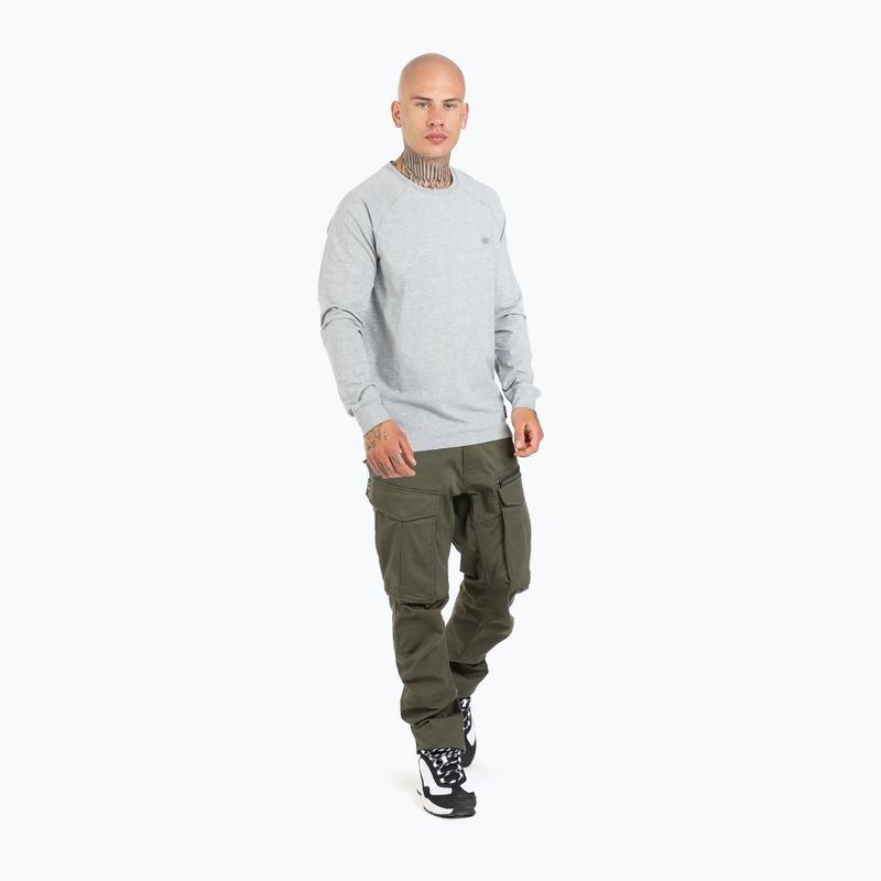 Férfi pulóver Pitbull West Coast Small Logo Spandex 210 grey/melange 2