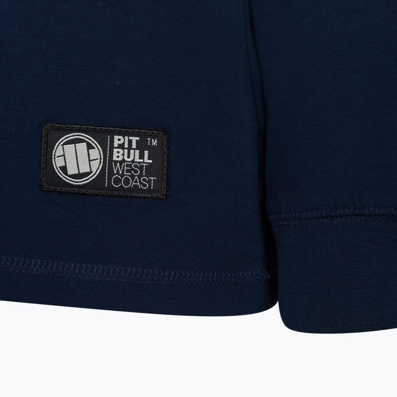 Férfi pulóver Pitbull West Coast Hooded Small Logo Spandex 210 dark navy 3