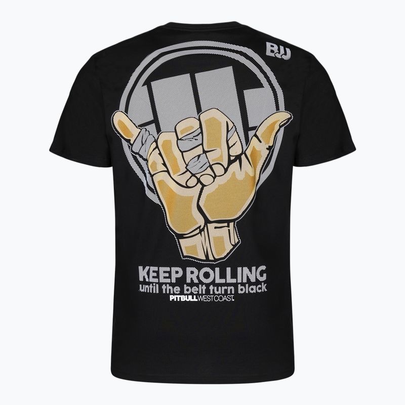 Férfi póló Pitbull West Coast Keep Rolling Middle Weight black 2