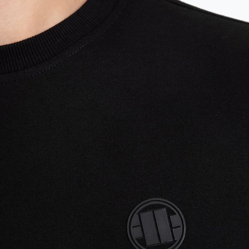 Férfi pulóver Pitbull West Coast Tanbark Crewneck Sweatshirt black 4