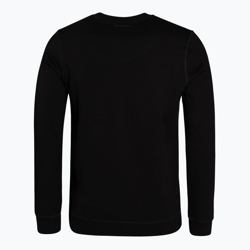 Férfi pulóver Pitbull West Coast Tanbark Crewneck Sweatshirt black 8