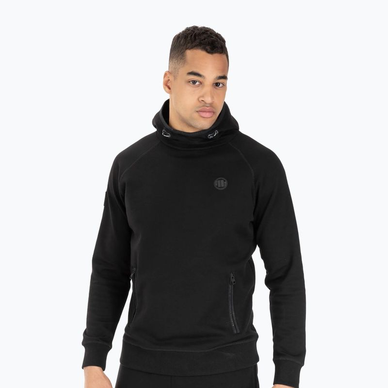 Férfi pulóver Pitbull West Coast Skylark Hooded Sweatshirt black 4