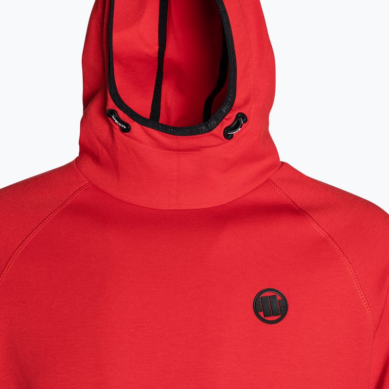 Férfi pulóver Pitbull West Coast Skylark Hooded Sweatshirt red 12