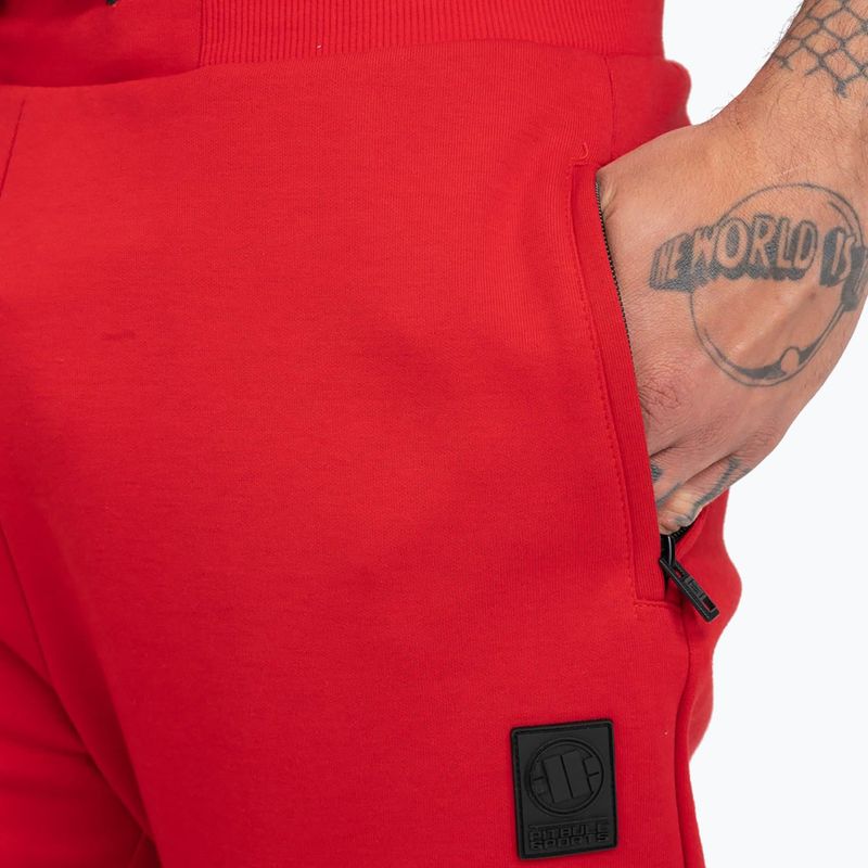 Férfi nadrág Pitbull West Coast Pants Alcorn red 4