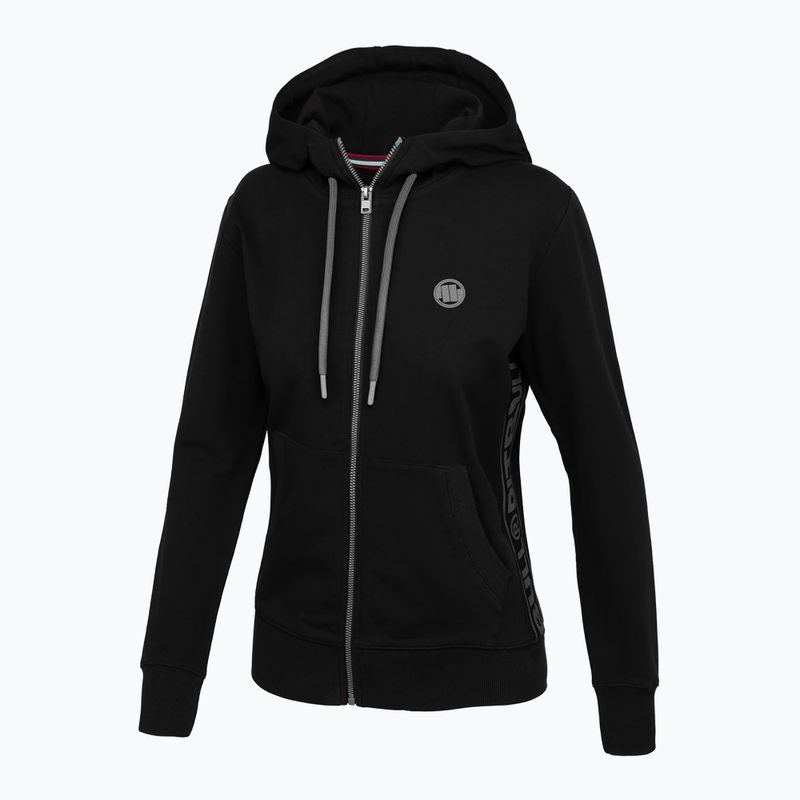 Női pulóver Pitbull West Coast Hooded Zip French Terry black