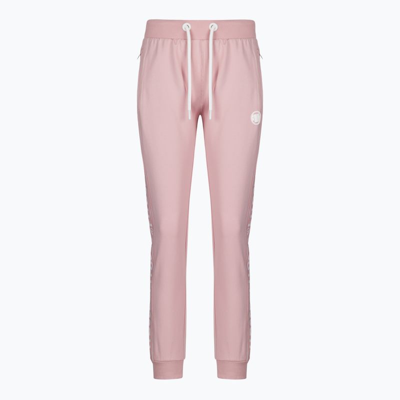 Női nadrágok Pitbull West Coast Jogging Pants F.T. 21 Small Logo powder pink