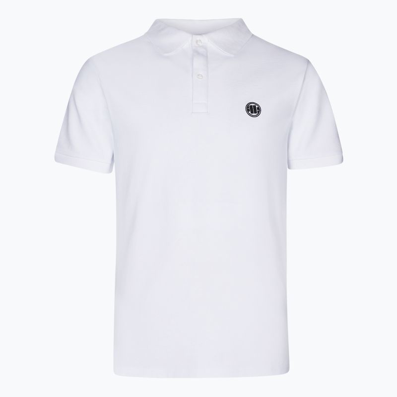 Férfi póló Pitbull West Coast Polo Regular white