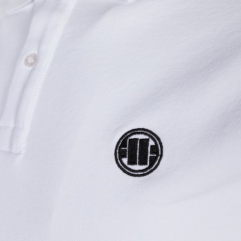Férfi póló Pitbull West Coast Polo Regular white 3
