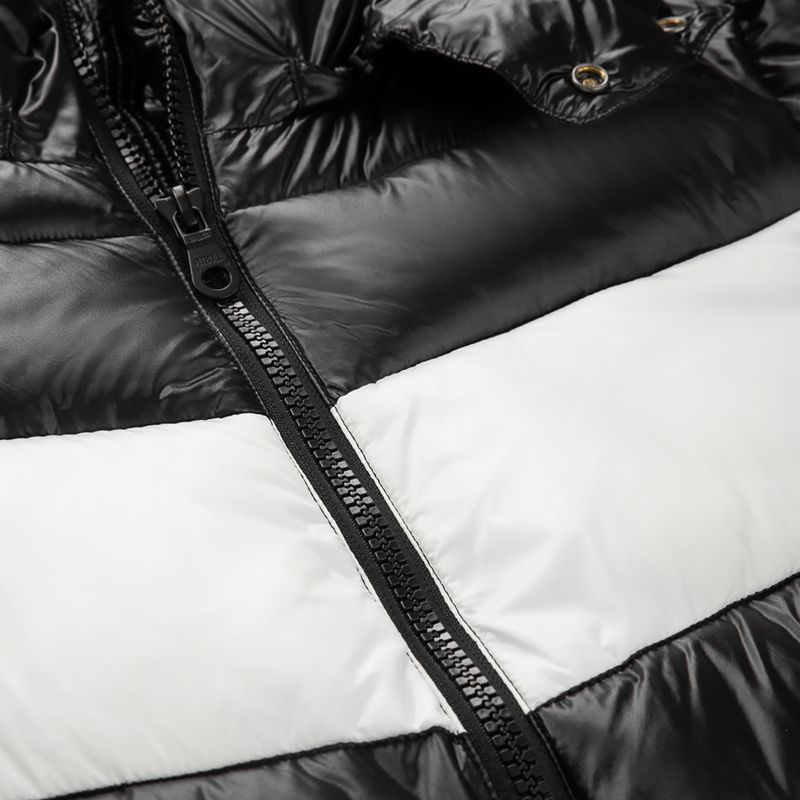 Férfi pehelykabát Pitbull West Coast Cosmo black/white 5