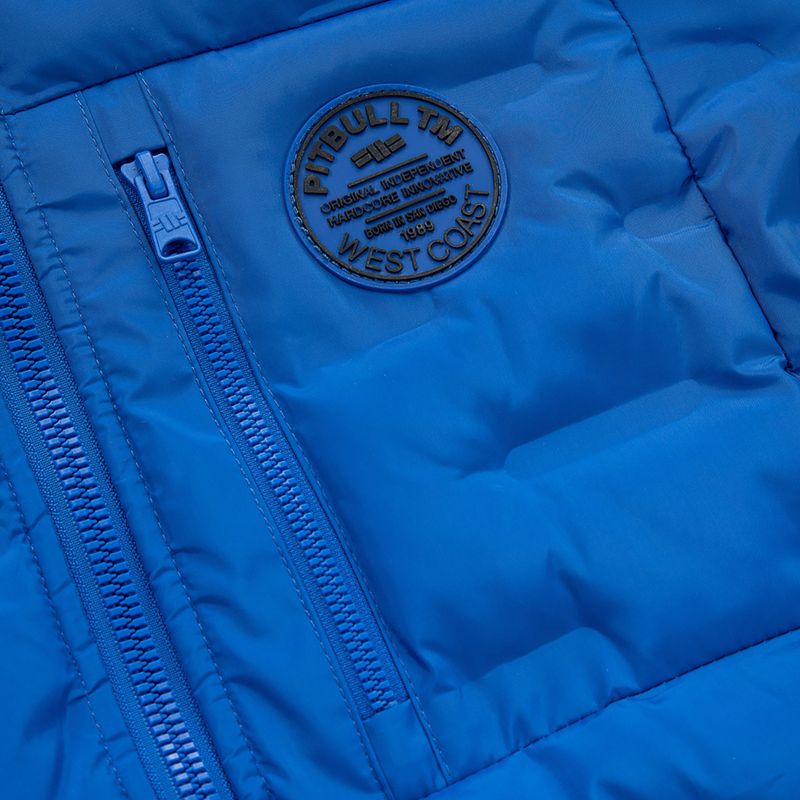 Férfi pehelykabát Pitbull West Coast Firestone royal blue 4