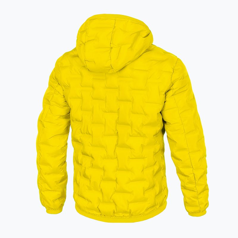 Férfi pehelykabát Pitbull West Coast Firestone yellow 2