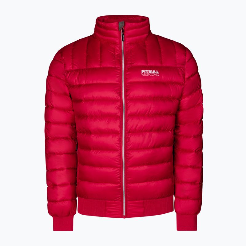 Férfi pehelykabát Pitbull West Coast Light Quilted Granger red