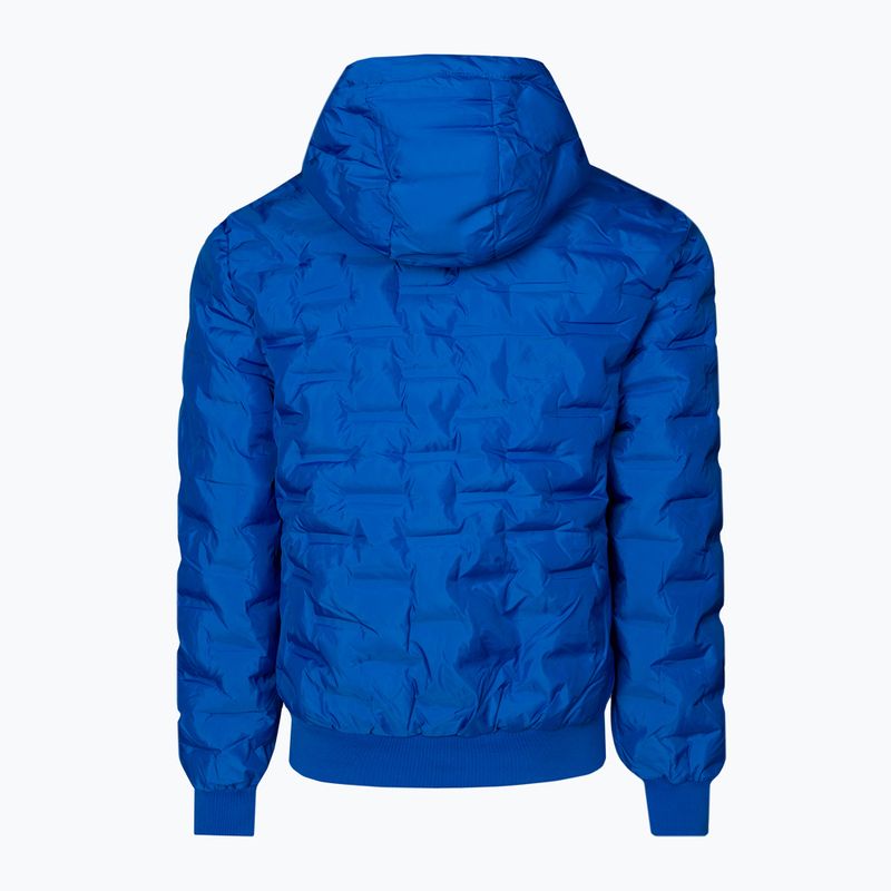 Férfi téli kabát Pitbull West Coast Quilted Hooded Carver royal blue 2