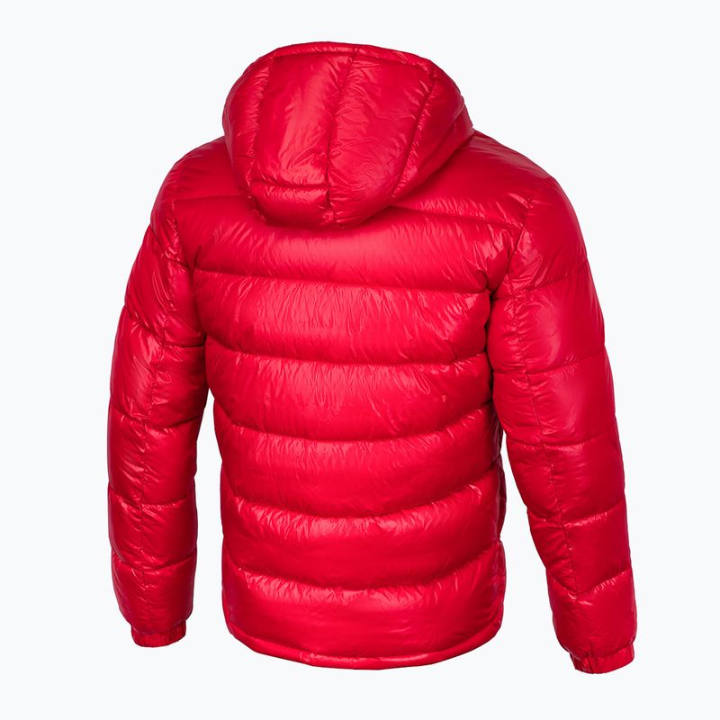 Férfi pehelykabát Pitbull West Coast Shine 2 red 4