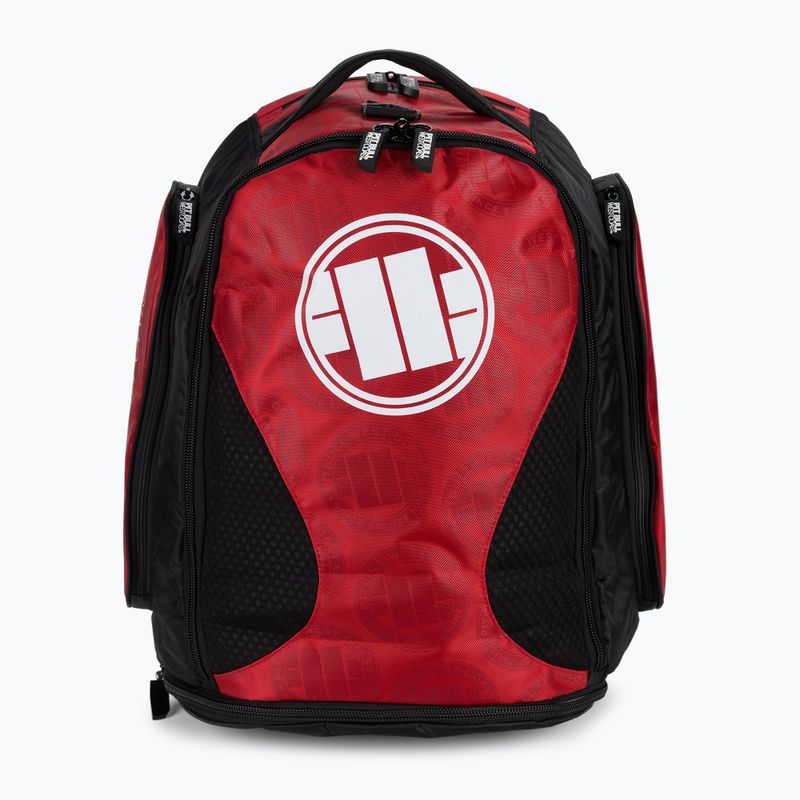 Hátizsák Pitbull West Coast Big Convertible Logo red