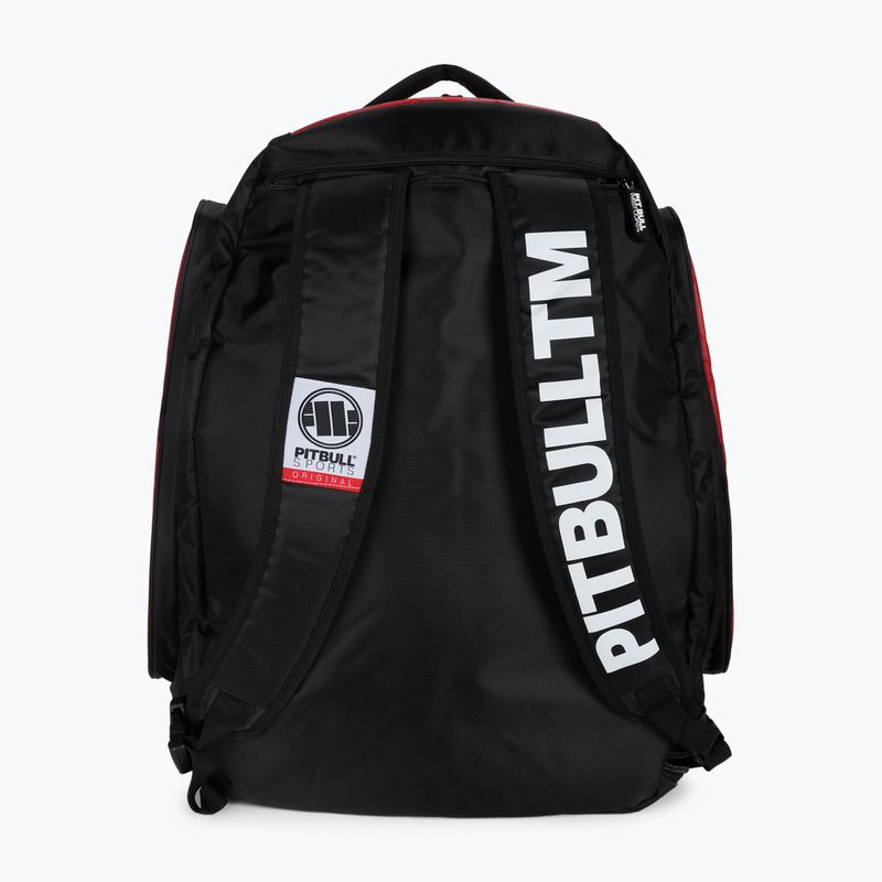 Hátizsák Pitbull West Coast Big Convertible Logo red 3