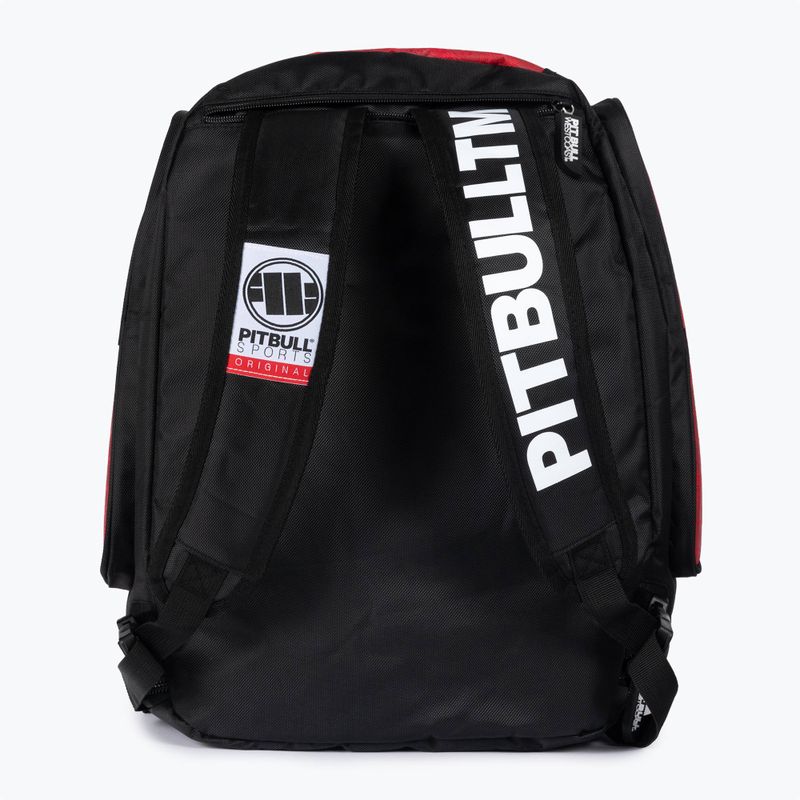 Férfi hátizsák Pitbull West Coast Medium Convertible Logo red 3