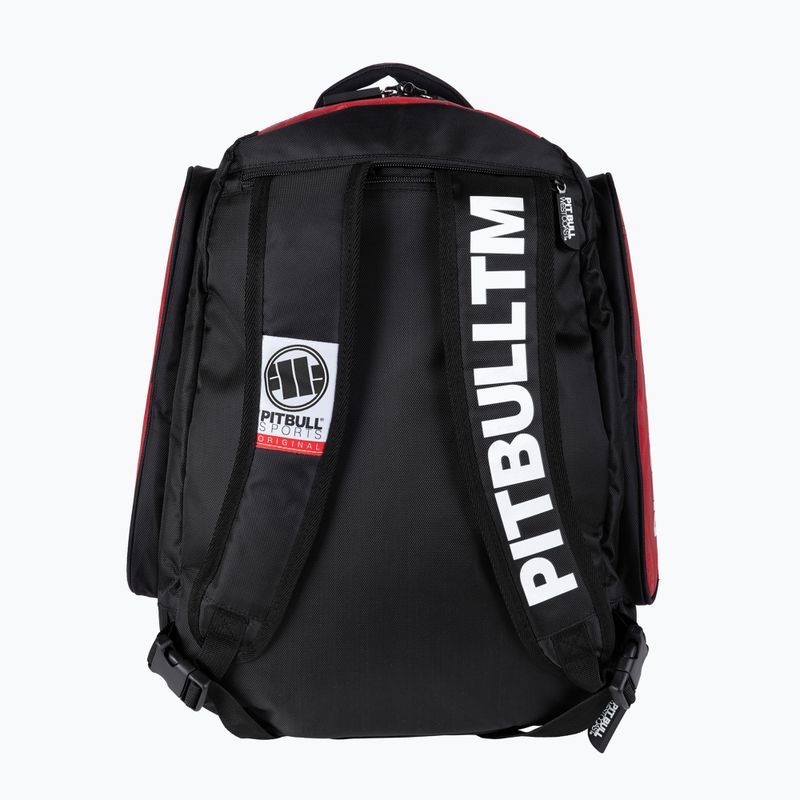 Férfi hátizsák Pitbull West Coast Medium Convertible Logo red 9