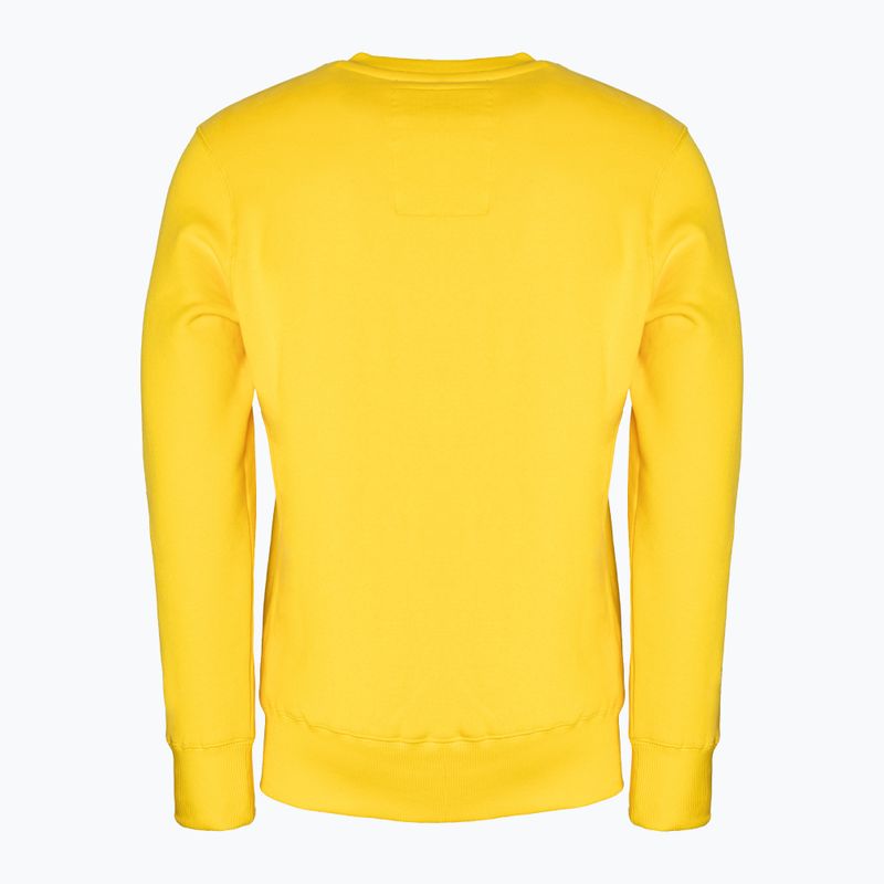 Férfi pulóver Pitbull West Coast Crewneck Classic Boxing 21 yellow 2