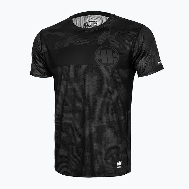 Férfi póló Pitbull West Coast Performance Dillard Casino black/grey