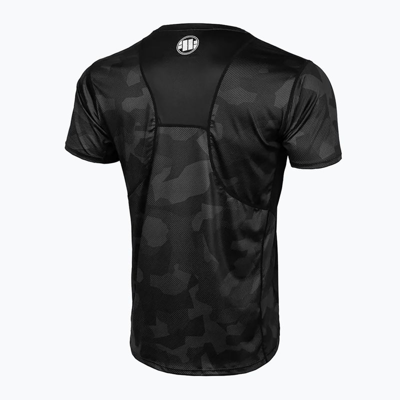 Férfi póló Pitbull West Coast Performance Dillard Casino black/grey 2
