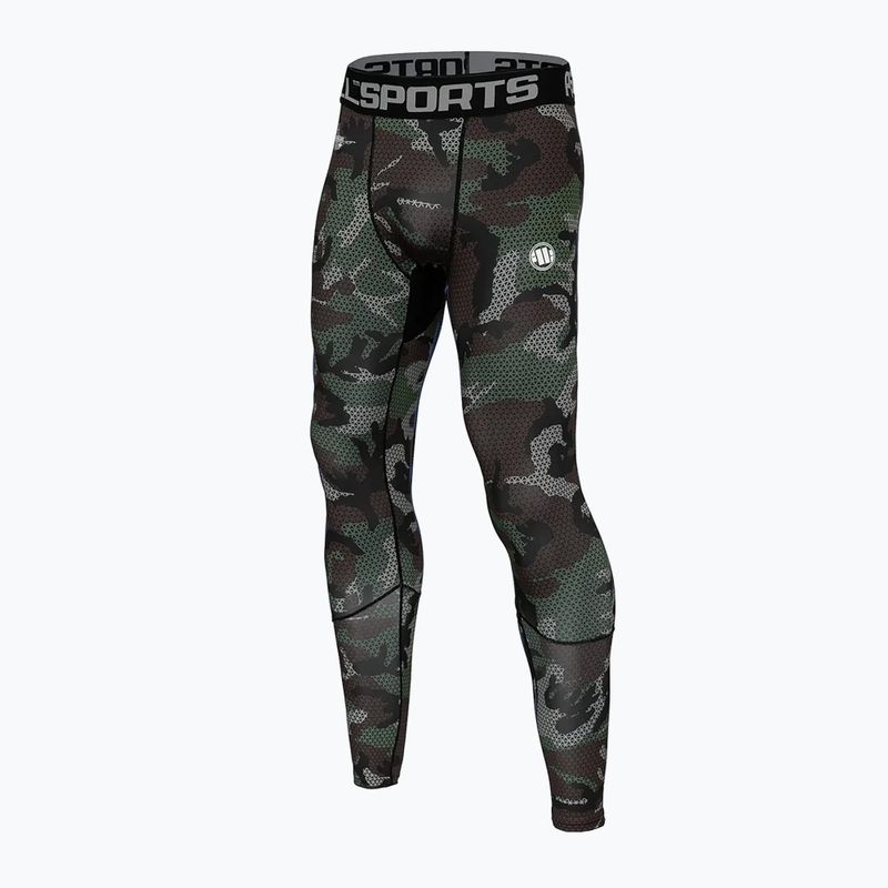 Férfi leggings Pitbull West Coast Net Camo Woodland Camo woodland camo