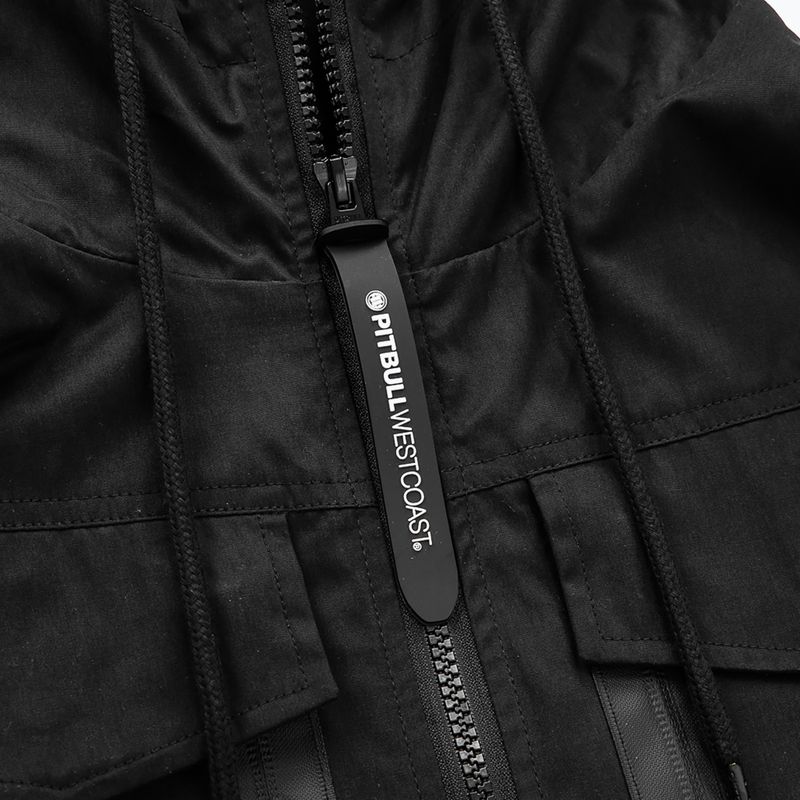 Pitbull West Coast férfi dzseki Arillo fekete 3