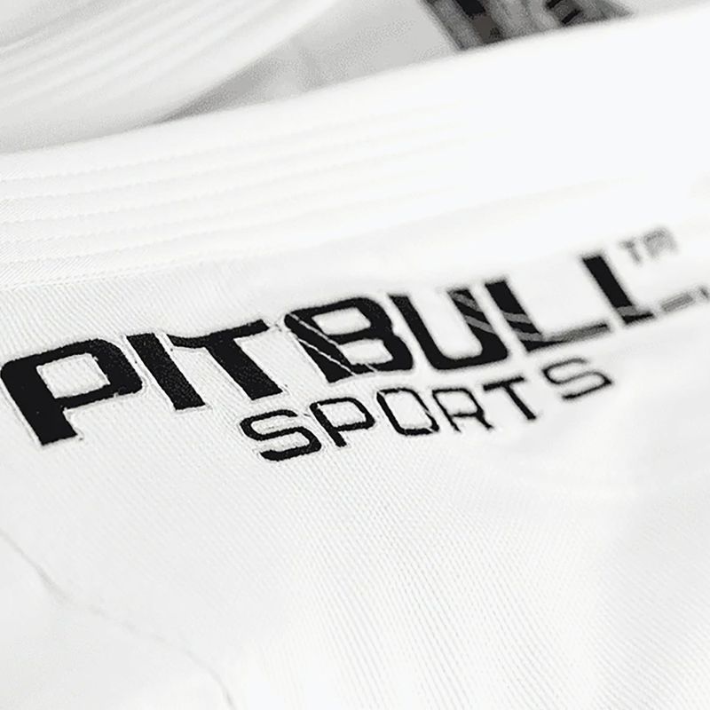 GI a férfi brazil jiu-jitsu számára Pitbull West Coast Gi BJJ PB 2017 350 white 3