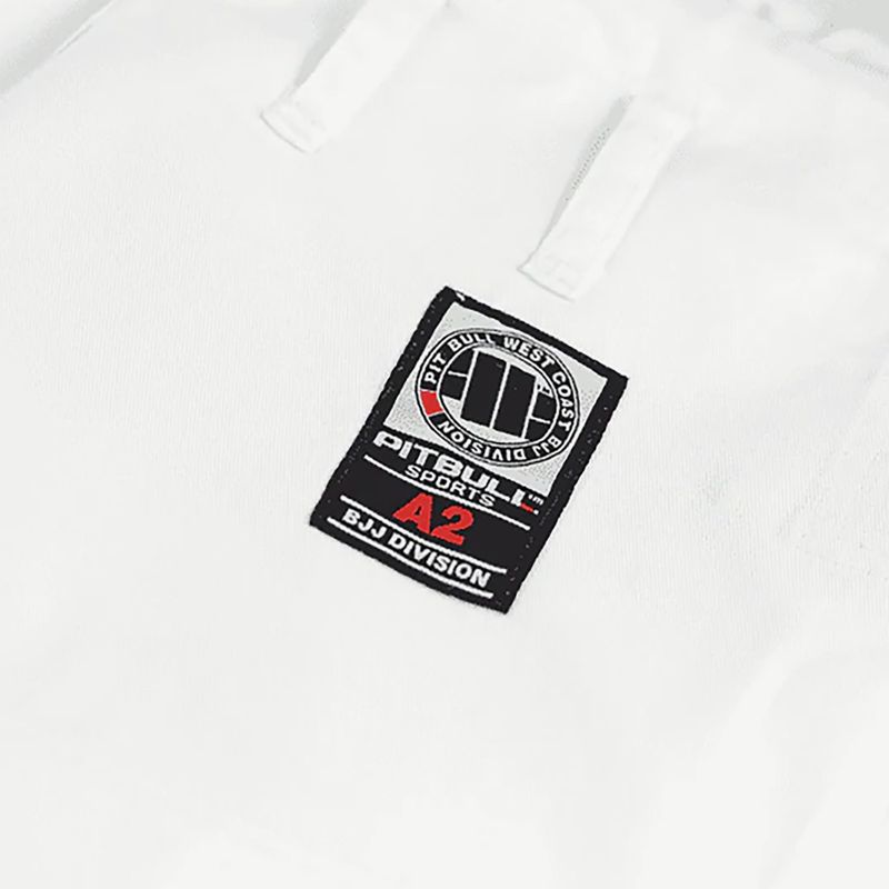 GI a férfi brazil jiu-jitsu számára Pitbull West Coast Gi BJJ PB 2017 350 white 5