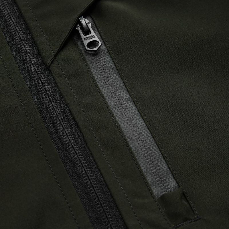 Pitbull West Coast férfi Lakeport olívazöld kabát 4