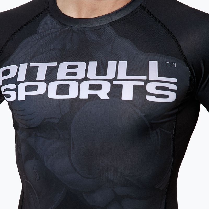 Férfi Rashguard Pitbull West Coast T-S Rash Master Of Boxing black 4