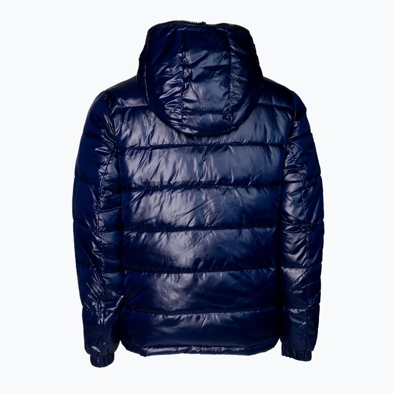 Férfi pehelykabát Pitbull West Coast Quilted Hooded Shine dark navy 2