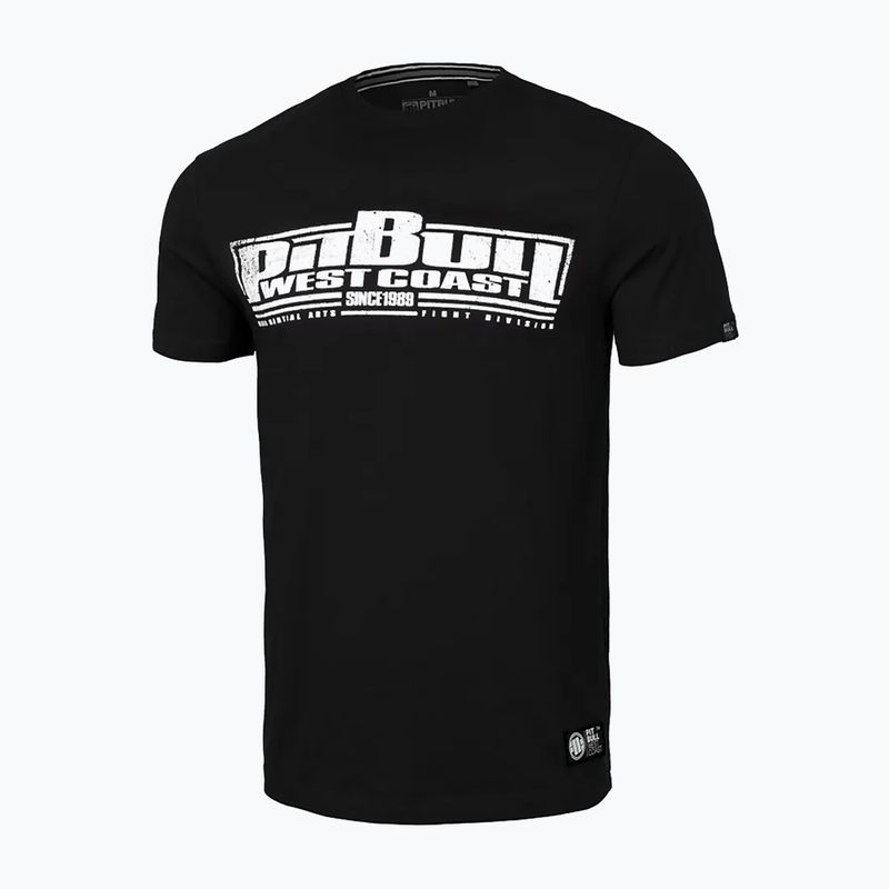 Férfi póló Pitbull West Coast Brazilian Jiu Jitsu black