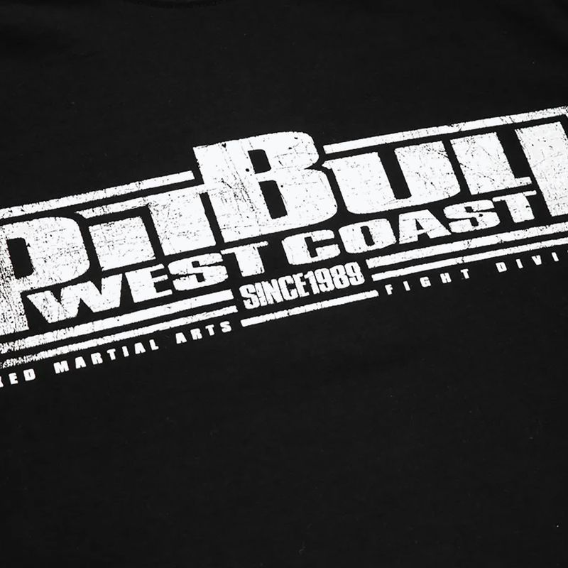 Férfi póló Pitbull West Coast Brazilian Jiu Jitsu black 3