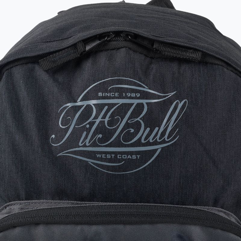 Férfi hátizsák Pitbull West Coast Pitbull Ir black/grey 5