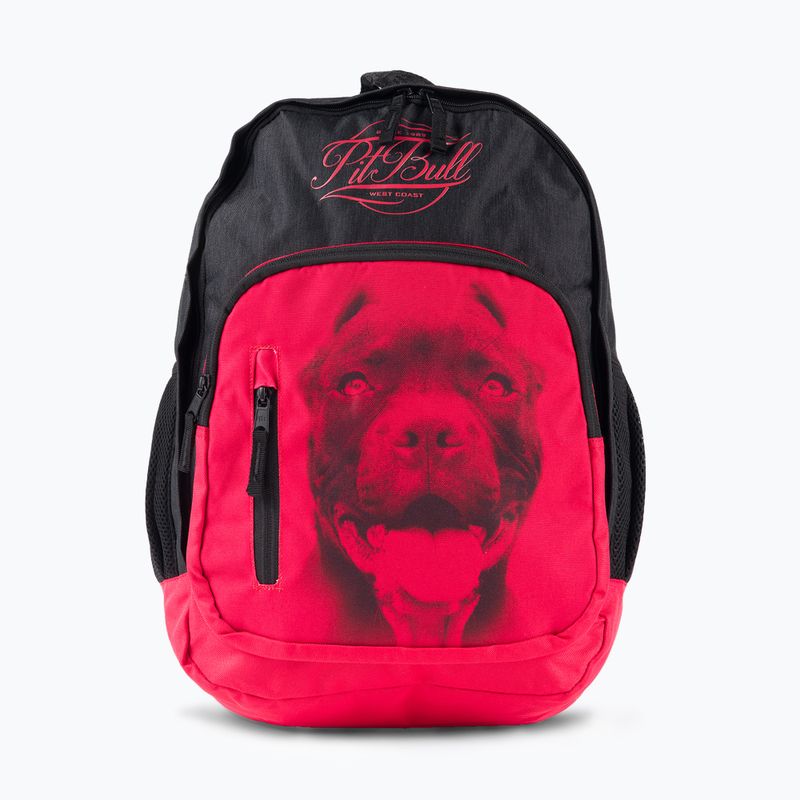 Férfi hátizsák Pitbull West Coast Pitbull Ir black/red