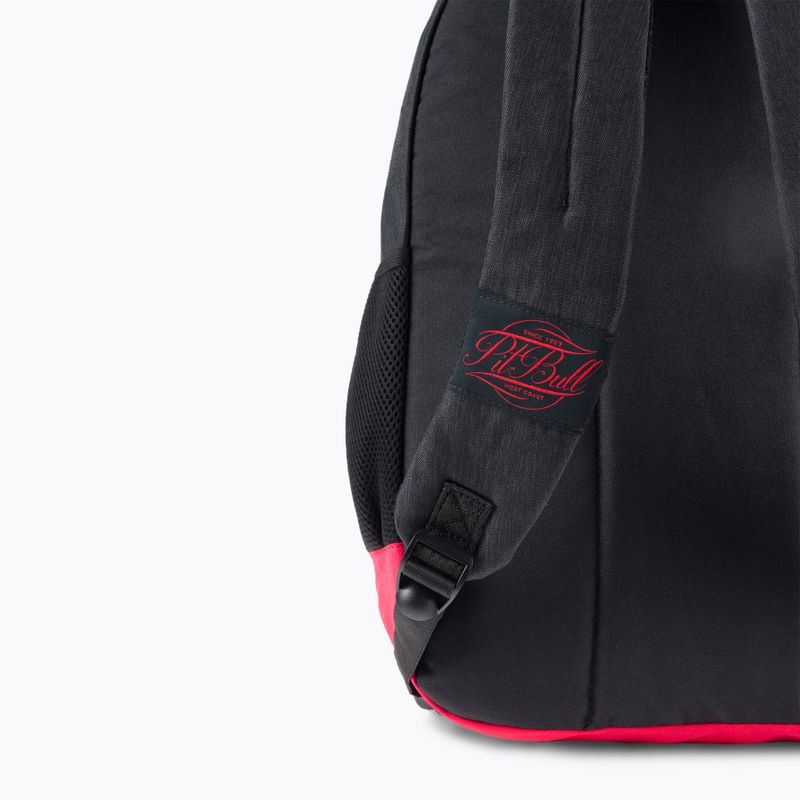 Férfi hátizsák Pitbull West Coast Pitbull Ir black/red 7