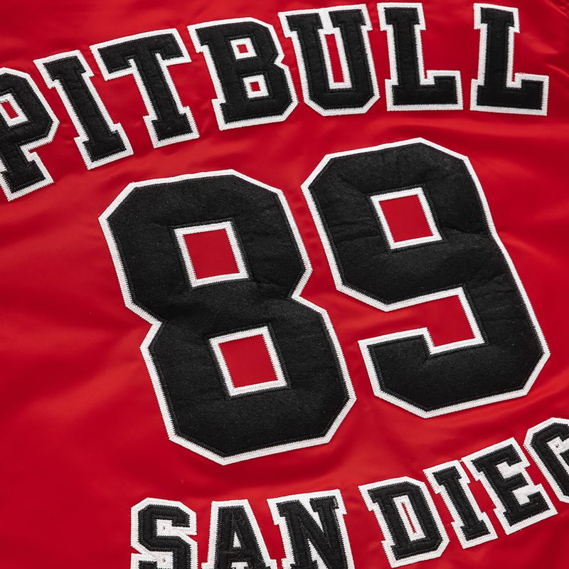 Férfi kabát Pitbull West Coast Silverwing Padded Varsity red 5