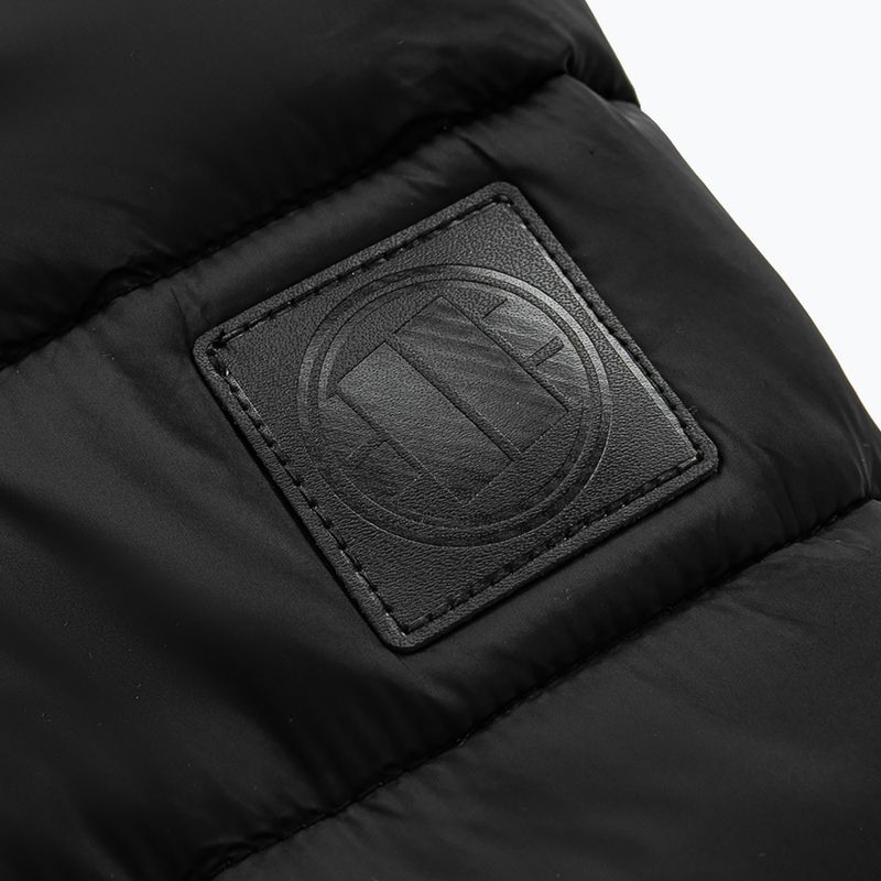 Férfi pehelykabát Pitbull West Coast Royston Hooded Quilted black 4