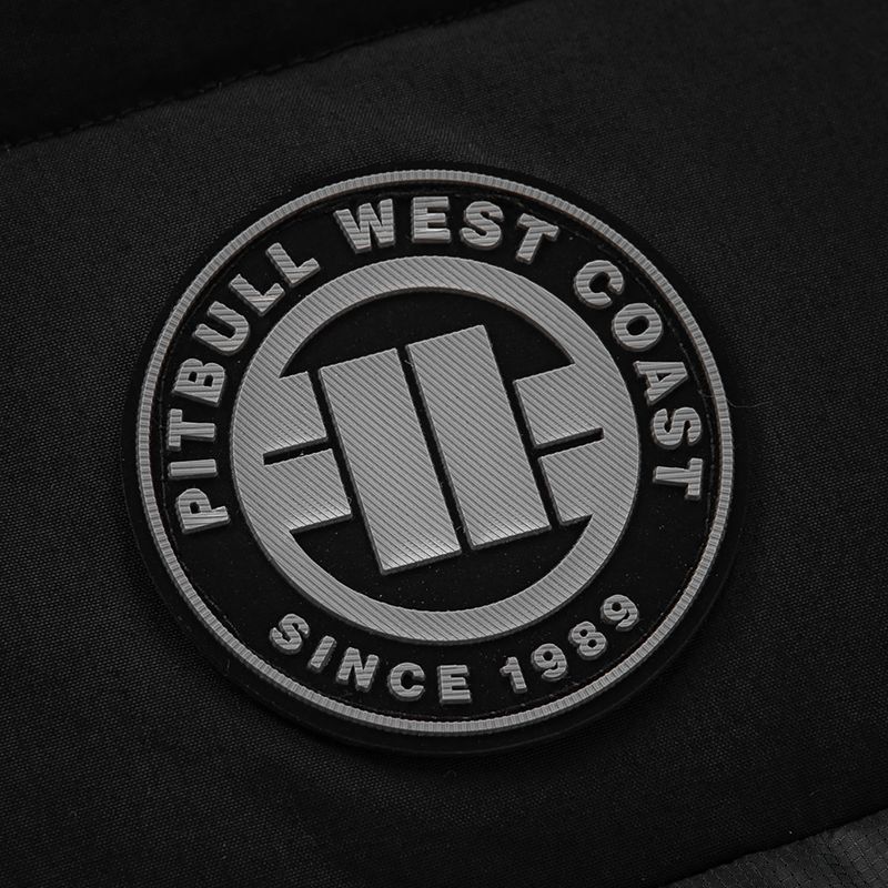 Férfi téli kabát Pitbull West Coast Greyfox Hooded Quilted black 5