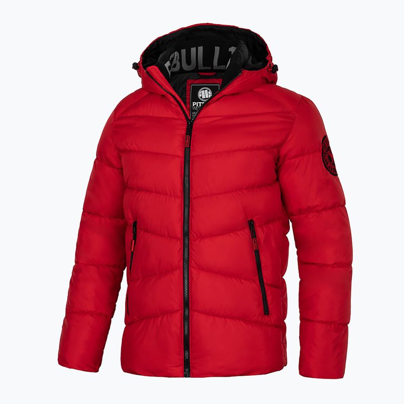 Férfi pehelykabát Pitbull West Coast Mobley red 2