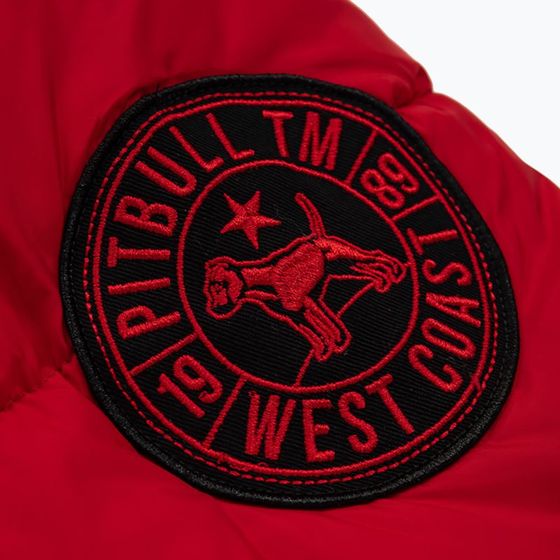 Férfi pehelykabát Pitbull West Coast Mobley red 5