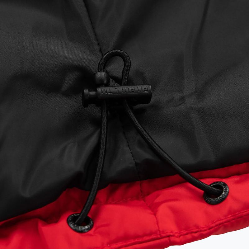 Férfi téli kabát Pitbull West Coast Boxford Quilted black/red 7