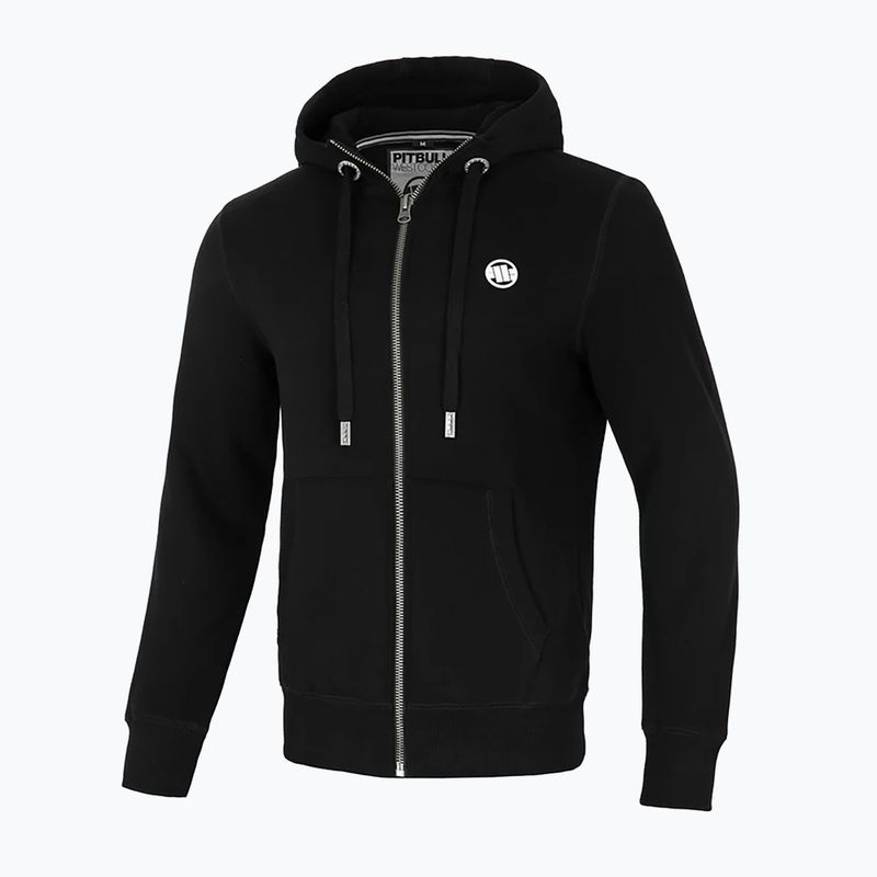 Férfi pulóver Pitbull Small Logo Hooded Zip black