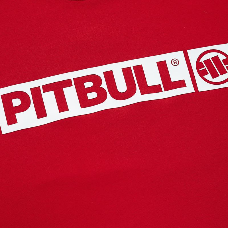 Férfi pulóver Pitbull West Coast Crewneck Hilltop Terry Group red 4