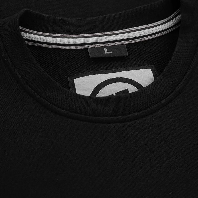 Férfi pulóver Pitbull West Coast Crewneck Hilltop Terry Group black 5