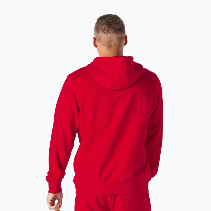 Férfi pulóver Pitbull West Coast Hooded Hilltop Terry Group red 2