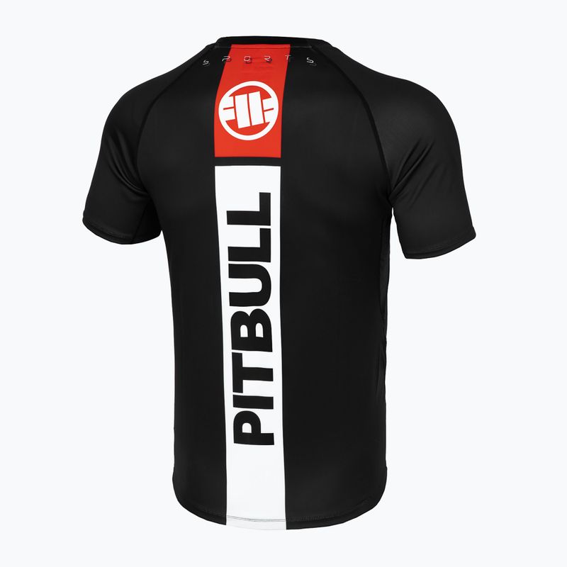 Férfi Rashguard Pitbull West Coast Hilltop Sports Rash black 2