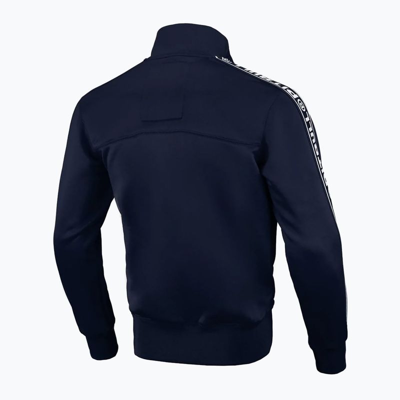 Férfi felső Pitbull West Coast Trackjacket Tape Logo Terry Group dark navy sötét navy 5