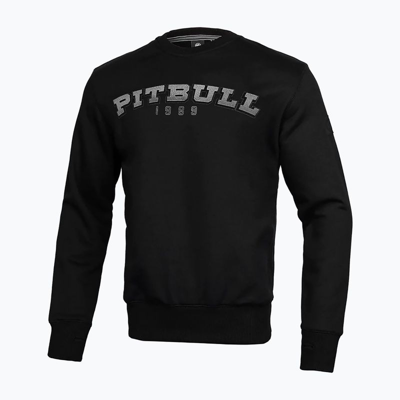 Férfi Pitbull West Coast Born In 1989 Crewneck pulóver fekete 2